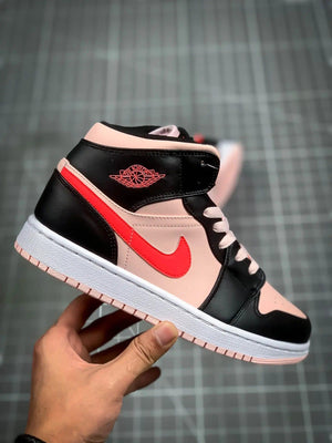 Custom Air Jordan 1 Mid Pink sneakerlandnet