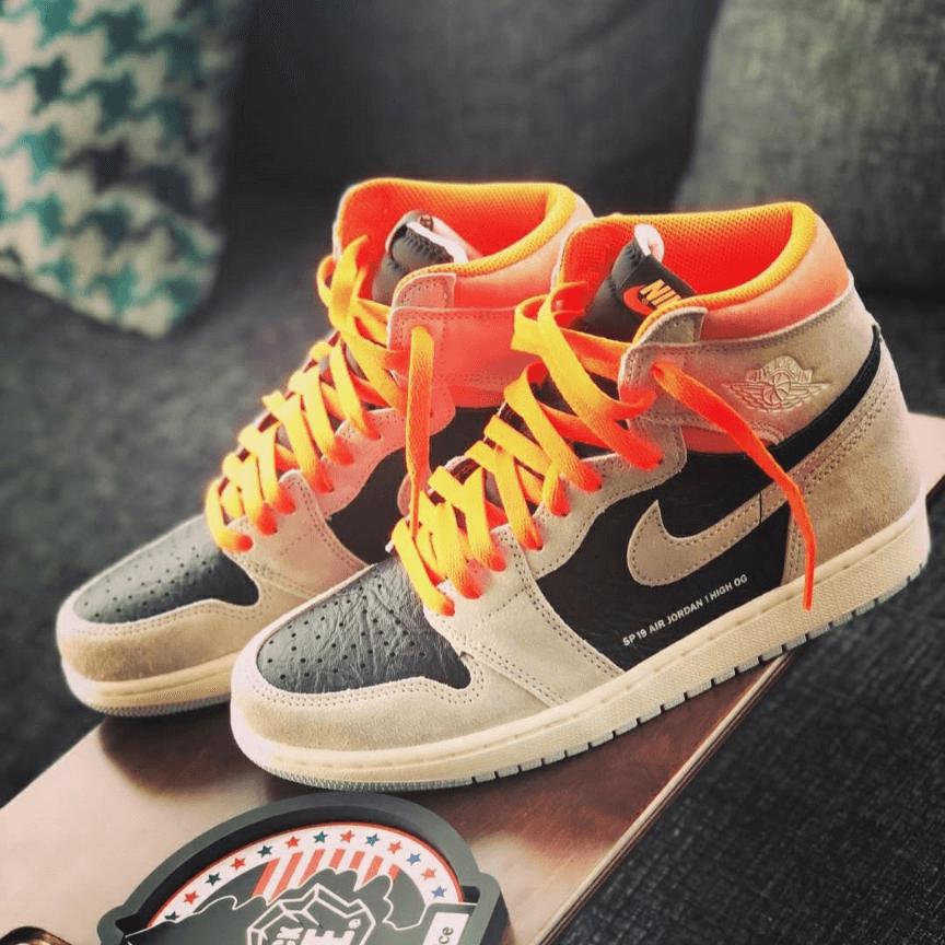 Custom Air Jordan 1 Neutral Grey Sneakers - sneakerhypesusa