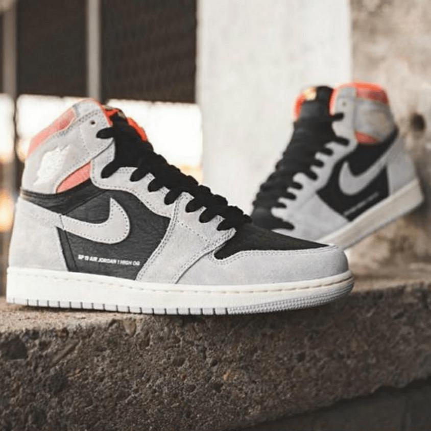 Custom Air Jordan 1 Neutral Grey Sneakers - sneakerhypesusa