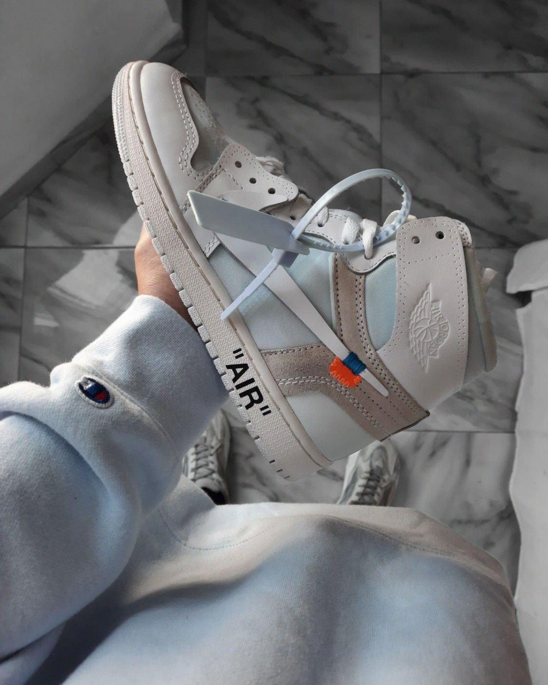 Custom Air Jordan 1 OFF-W High Q - sneakerhillcom