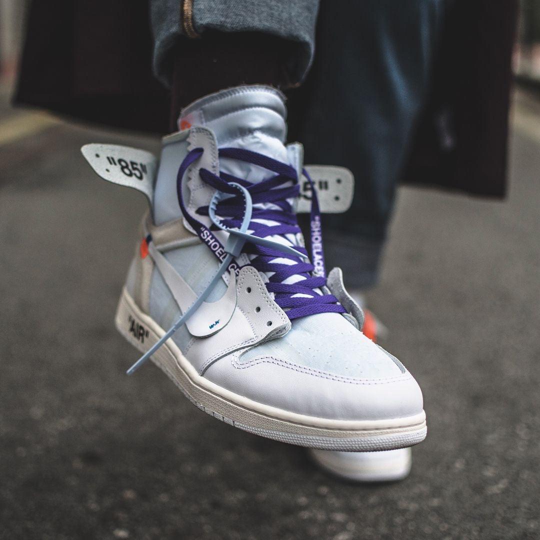 Custom Air Jordan 1 OFF-W High Q - sneakerhillcom