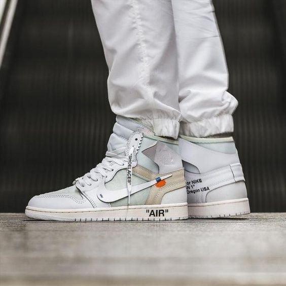 Custom Air Jordan 1 OFF-W High Q - sneakerhillcom
