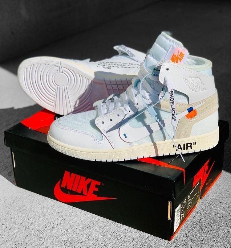 Custom Air Jordan 1 OFF-W High Q - sneakerhillcom