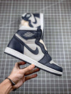 Custom Air Jordan 1 Retro Grey Blue Georgetown sneakeronline