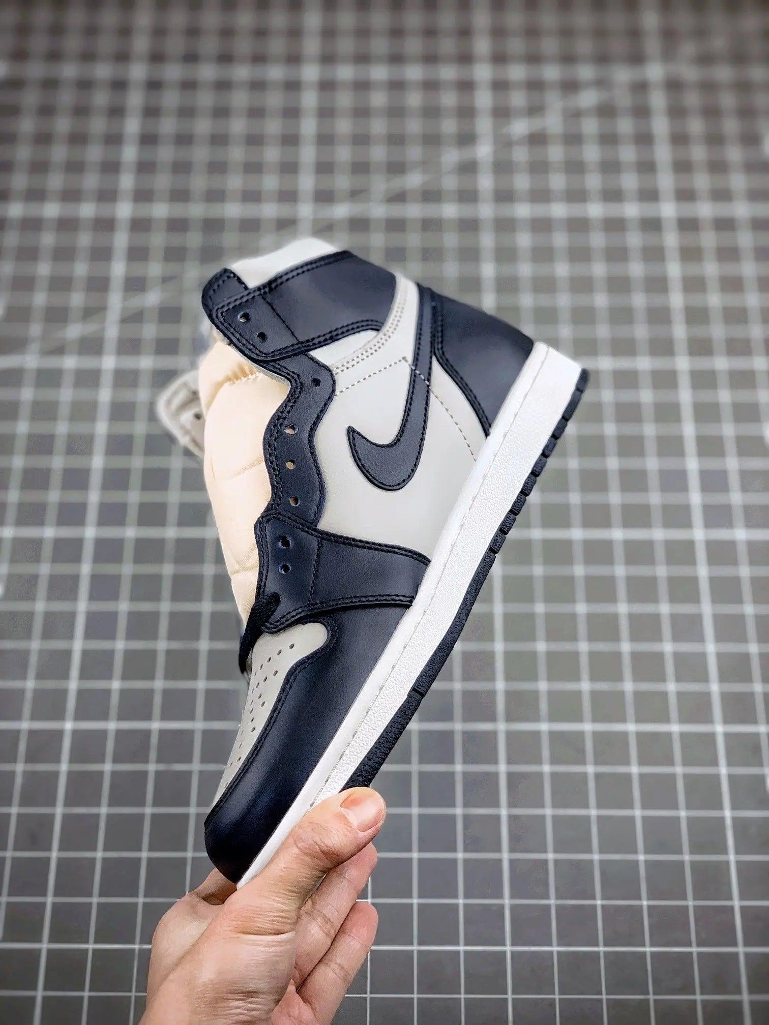 Custom Air Jordan 1 Retro Grey Blue Georgetown sneakeronline