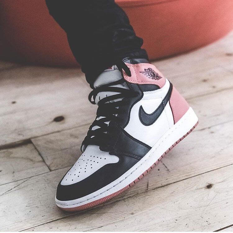 Custom Air Jordan 1 Rust Pink Sneakers - sneakerhypesusa