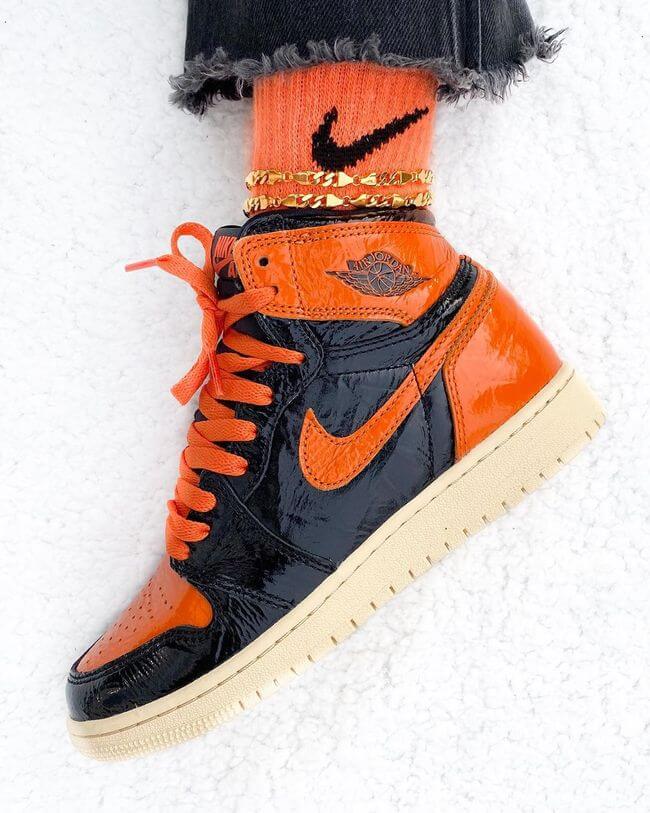 Custom Air Jordan 1 Shattered Backboard Sneakers - sneakerhypesusa