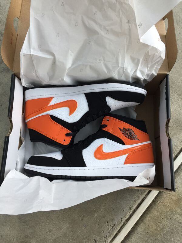 Custom Air Jordan 1 Shattered Backboard White Toe Sneakers - sneakerhypesusa