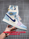 Custom Air Jordan 1 Zoom CMFT Celestine Blue DQ5091 041 sneakeronline