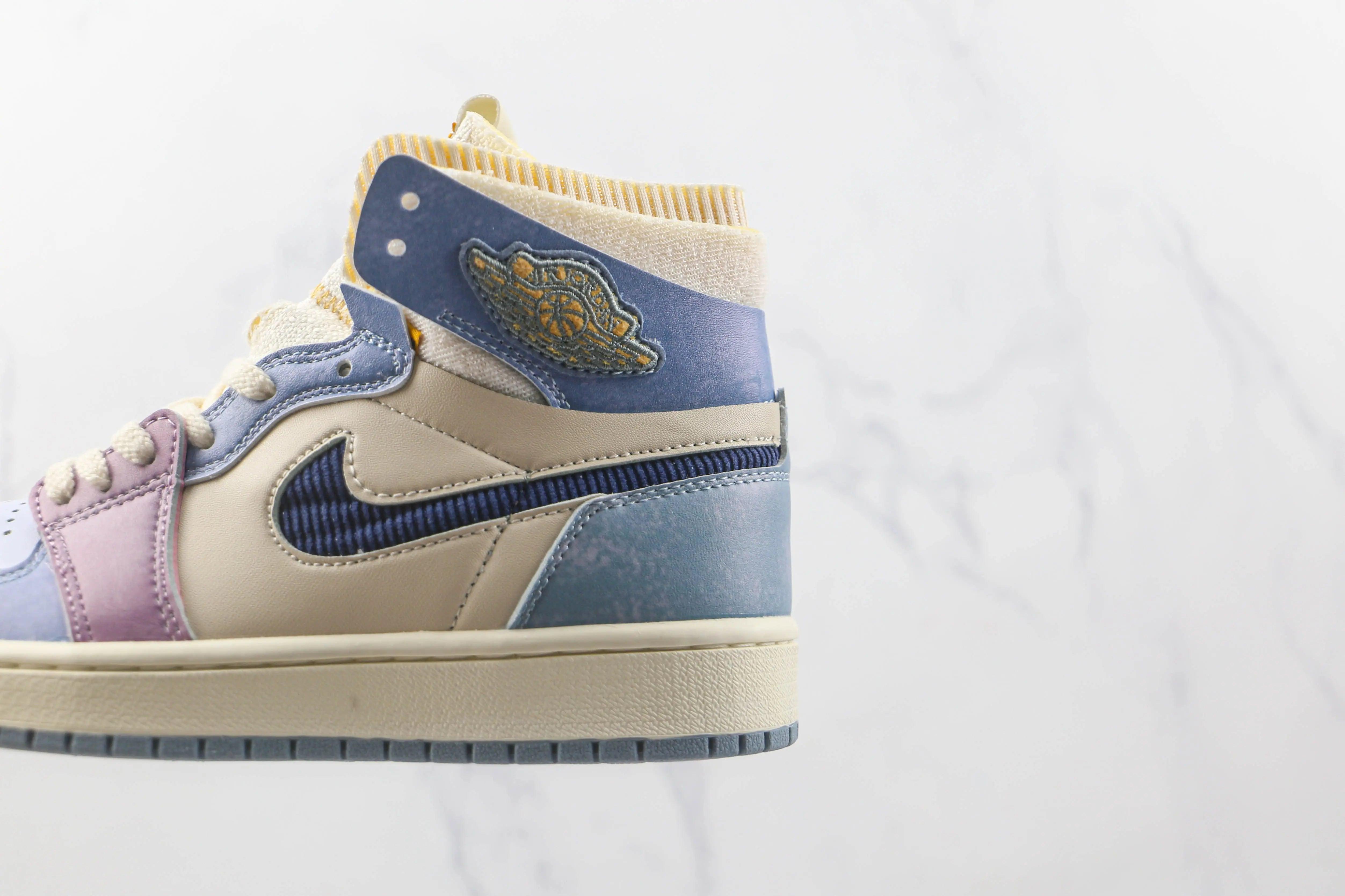 Custom Air Jordan 1 Zoom CMFT Celestine Blue DQ5091 041 sneakeronline