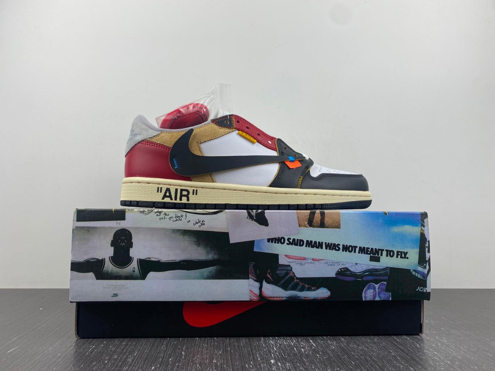 Custom Air Jordan 1 x OFF-W - sneakerhillcom