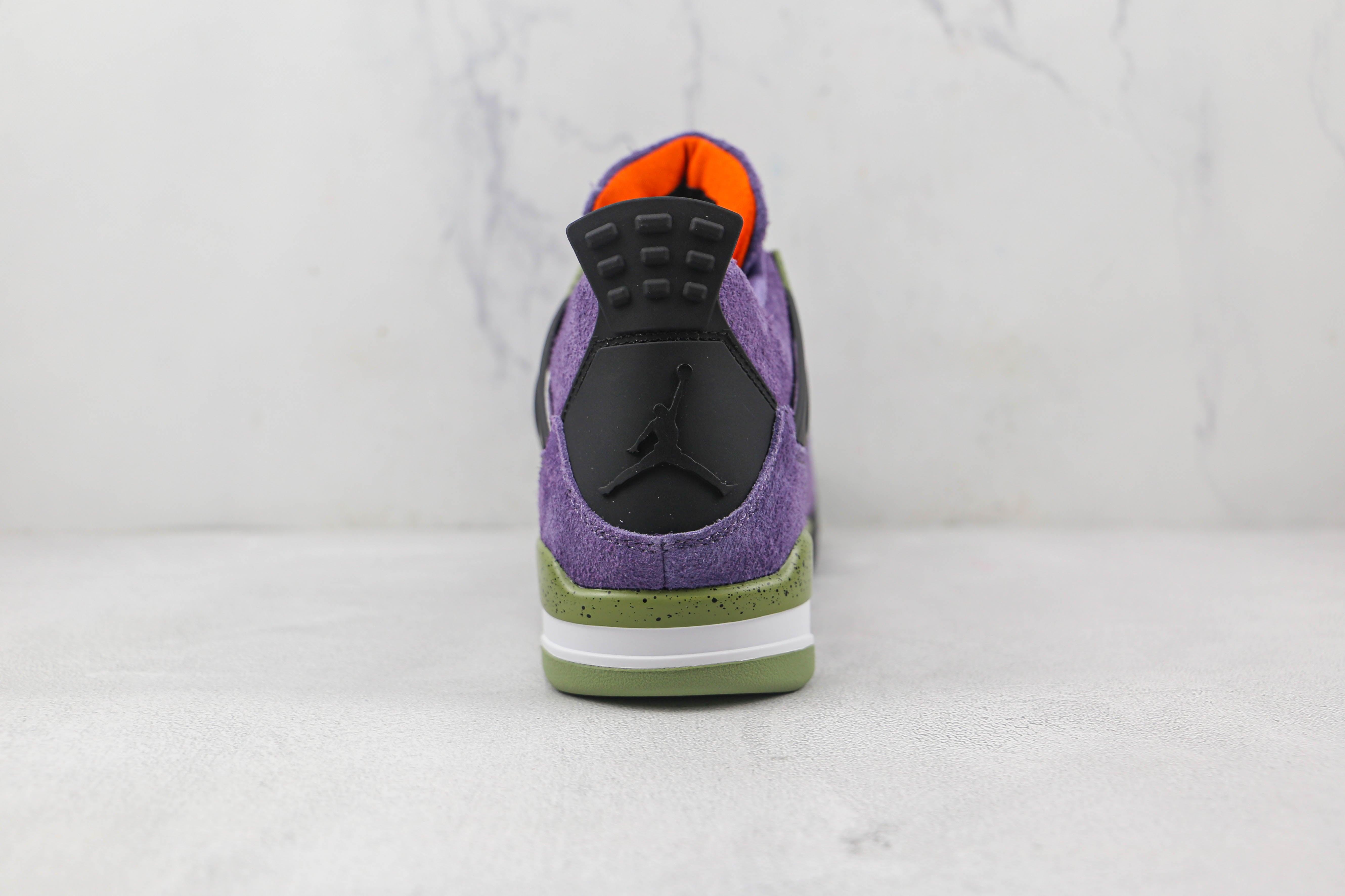 Custom Air Jordan 4 Retro Canyon Purple AJ4 - sneakerhillcom