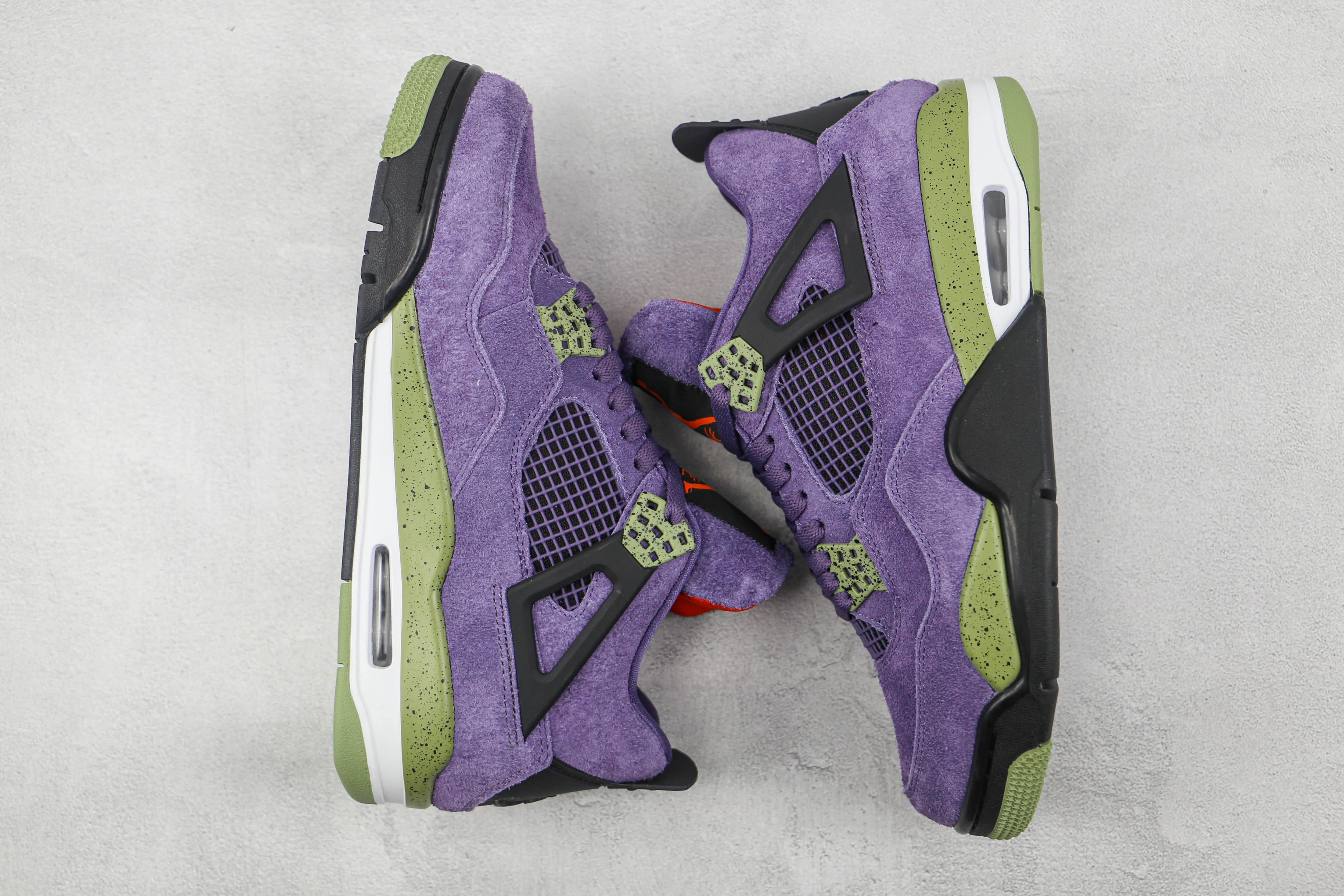 Custom Air Jordan 4 Retro Canyon Purple AJ4 - sneakerhillcom