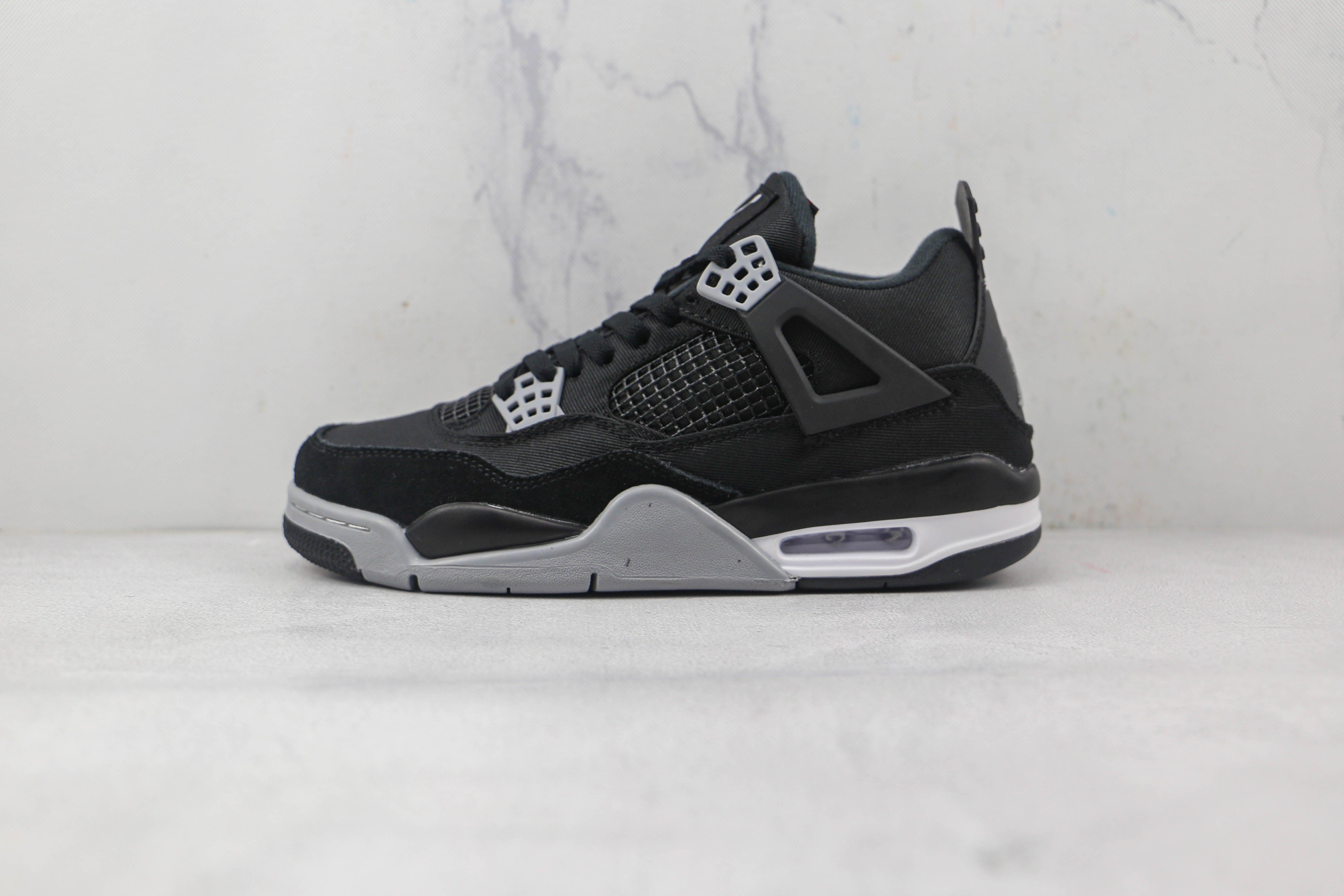 Custom Air Jordan 4 Retro Olive Canvas - sneakerhillcom