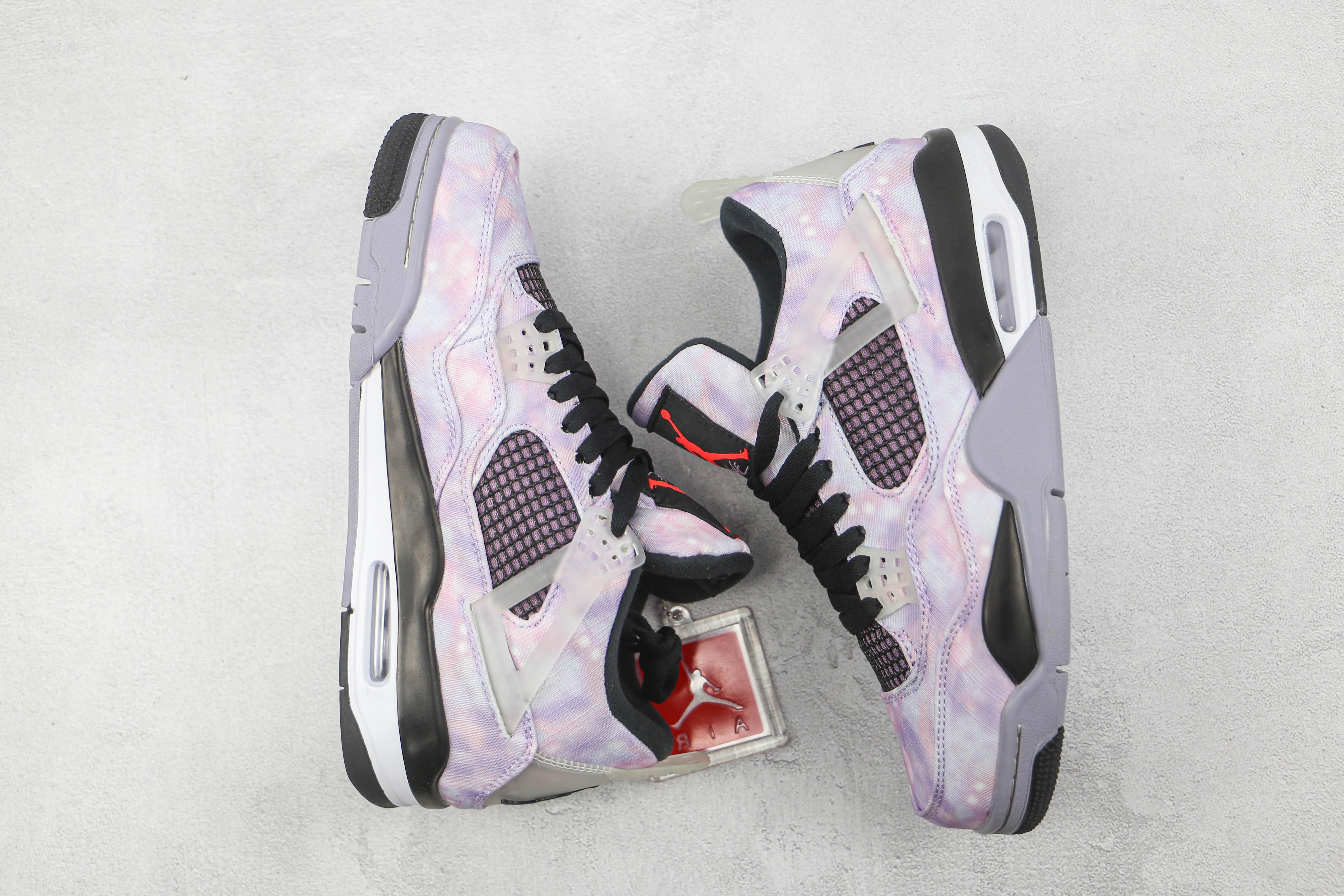 Custom Air Jordan AJ4 DH7138-506 - sneakerhillcom