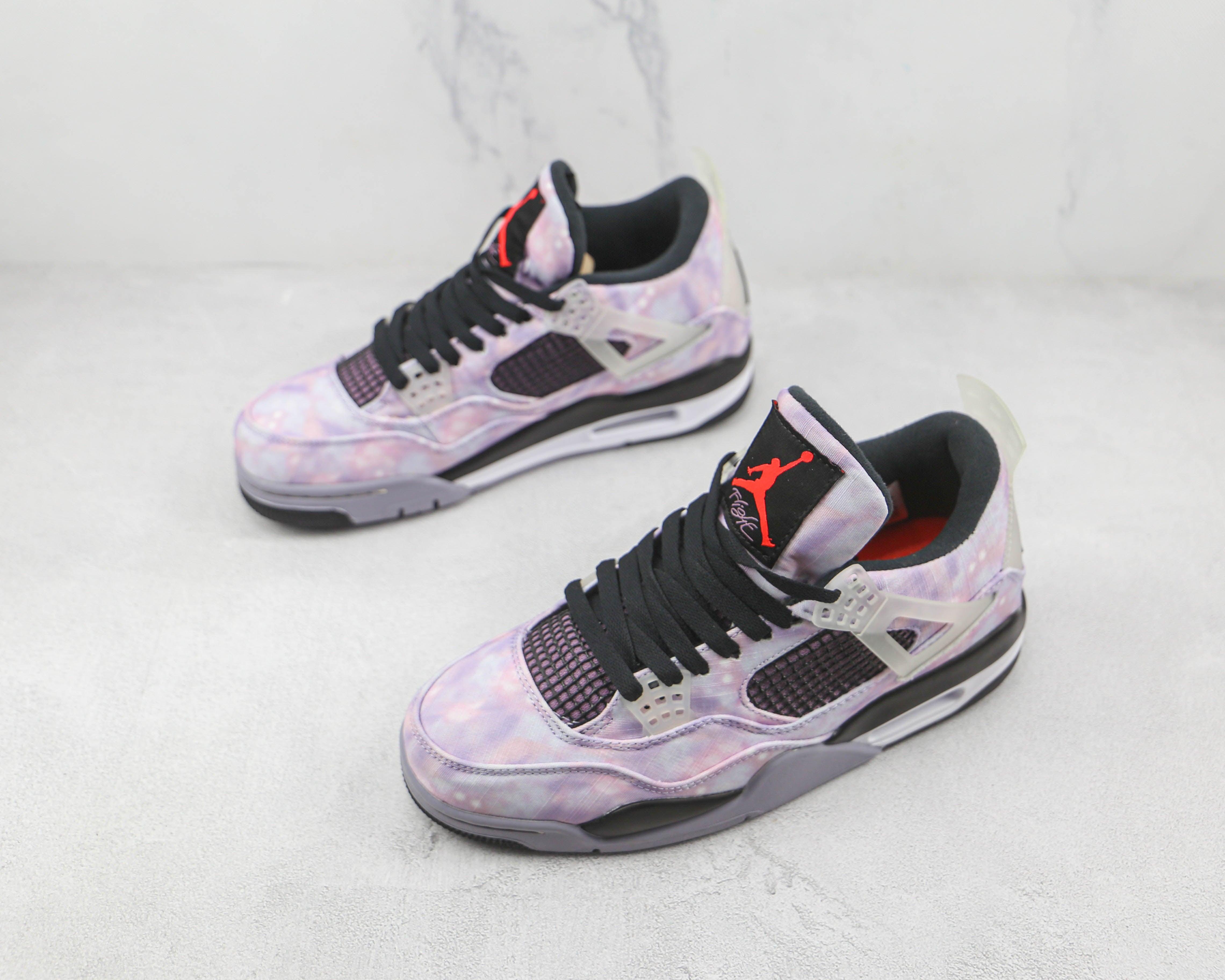 Custom Air Jordan AJ4 DH7138-506 - sneakerhillcom
