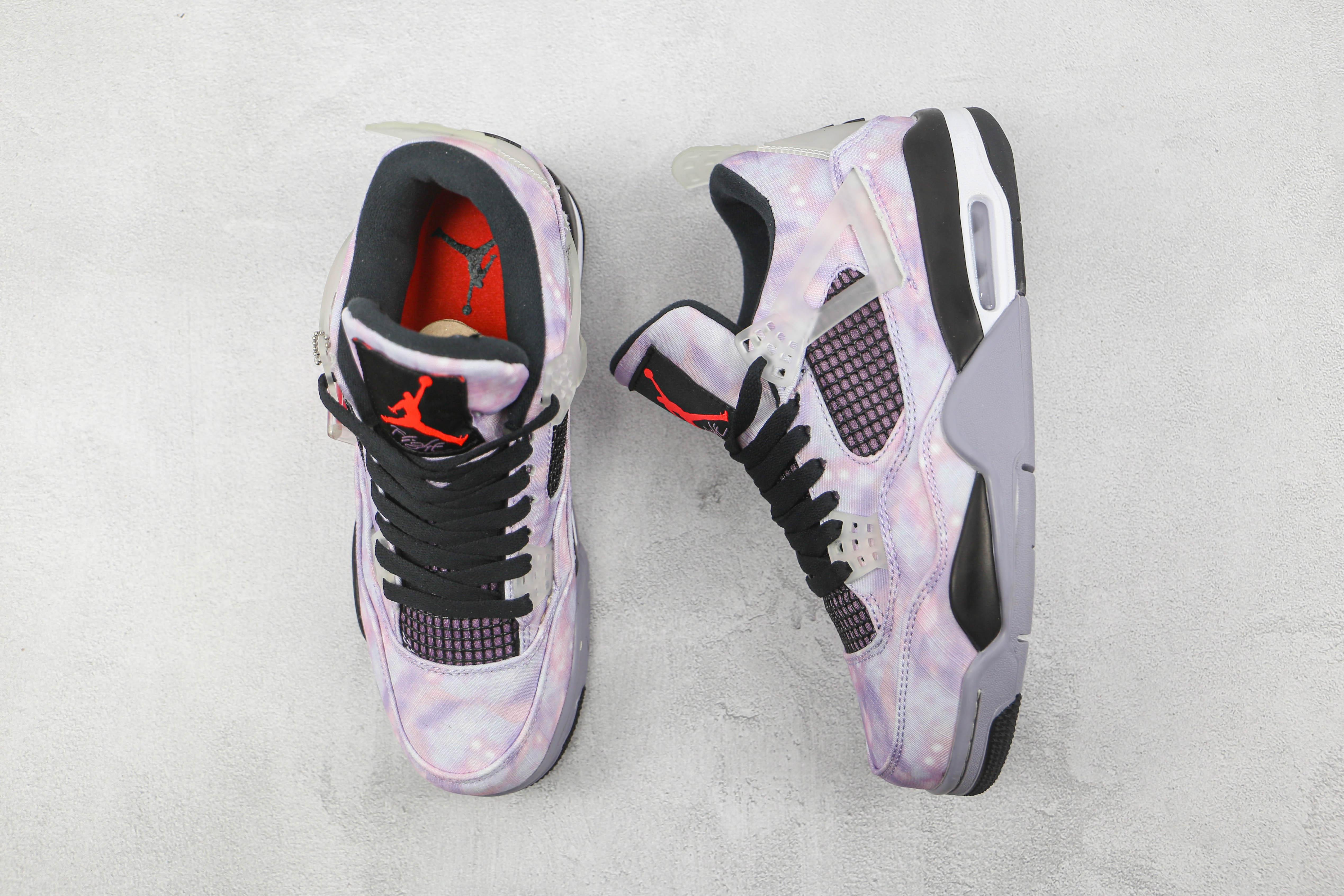 Custom Air Jordan AJ4 DH7138-506 - sneakerhillcom