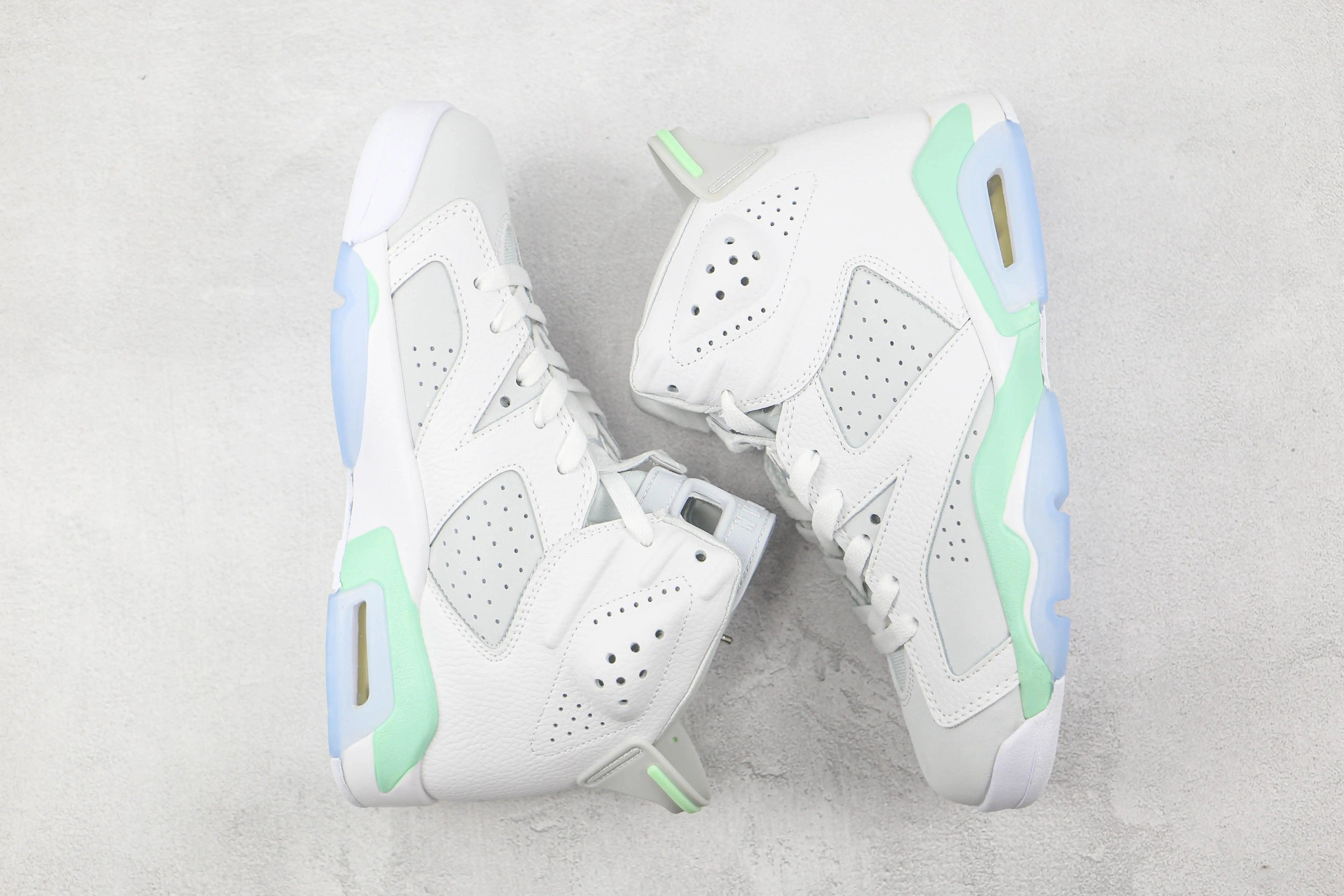 Custom Air Jordan AJ6 Retro Mint Foam luxurysteps