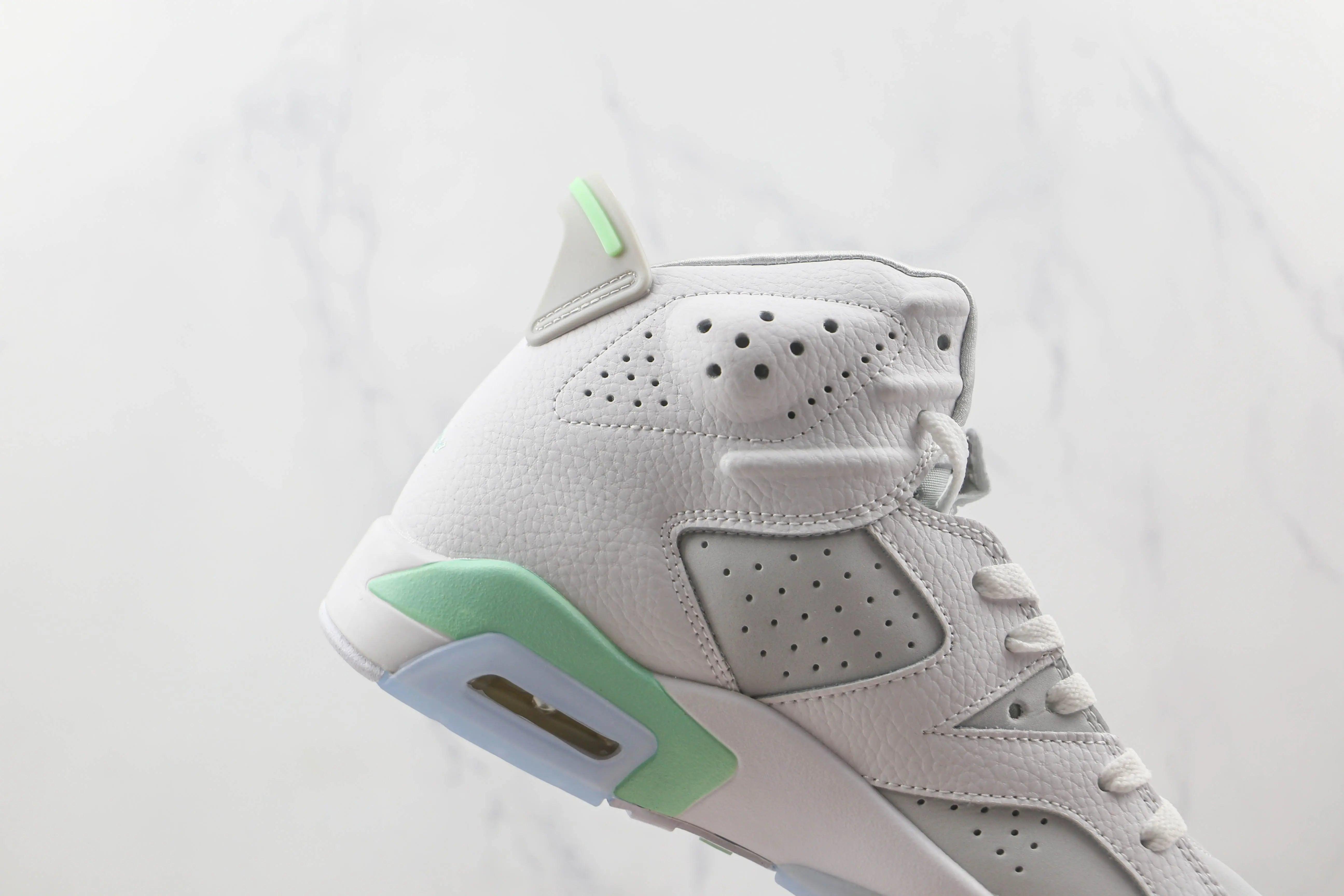 Custom Air Jordan AJ6 Retro Mint Foam luxurysteps