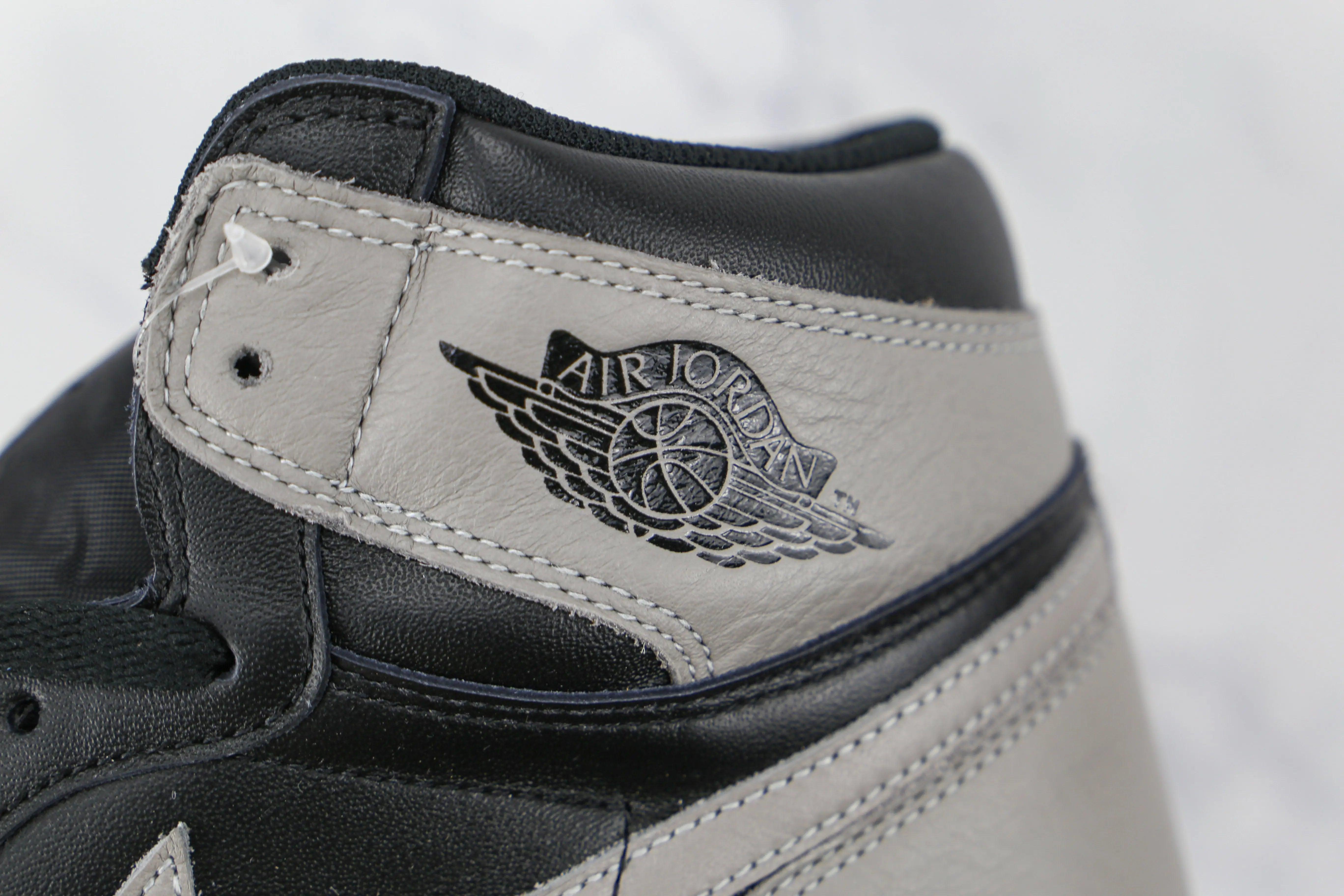 Custom Black Grey Jordan 1 High Q ( Customs And Box ), Jordan 1 Sneakers - sneakerhillcom