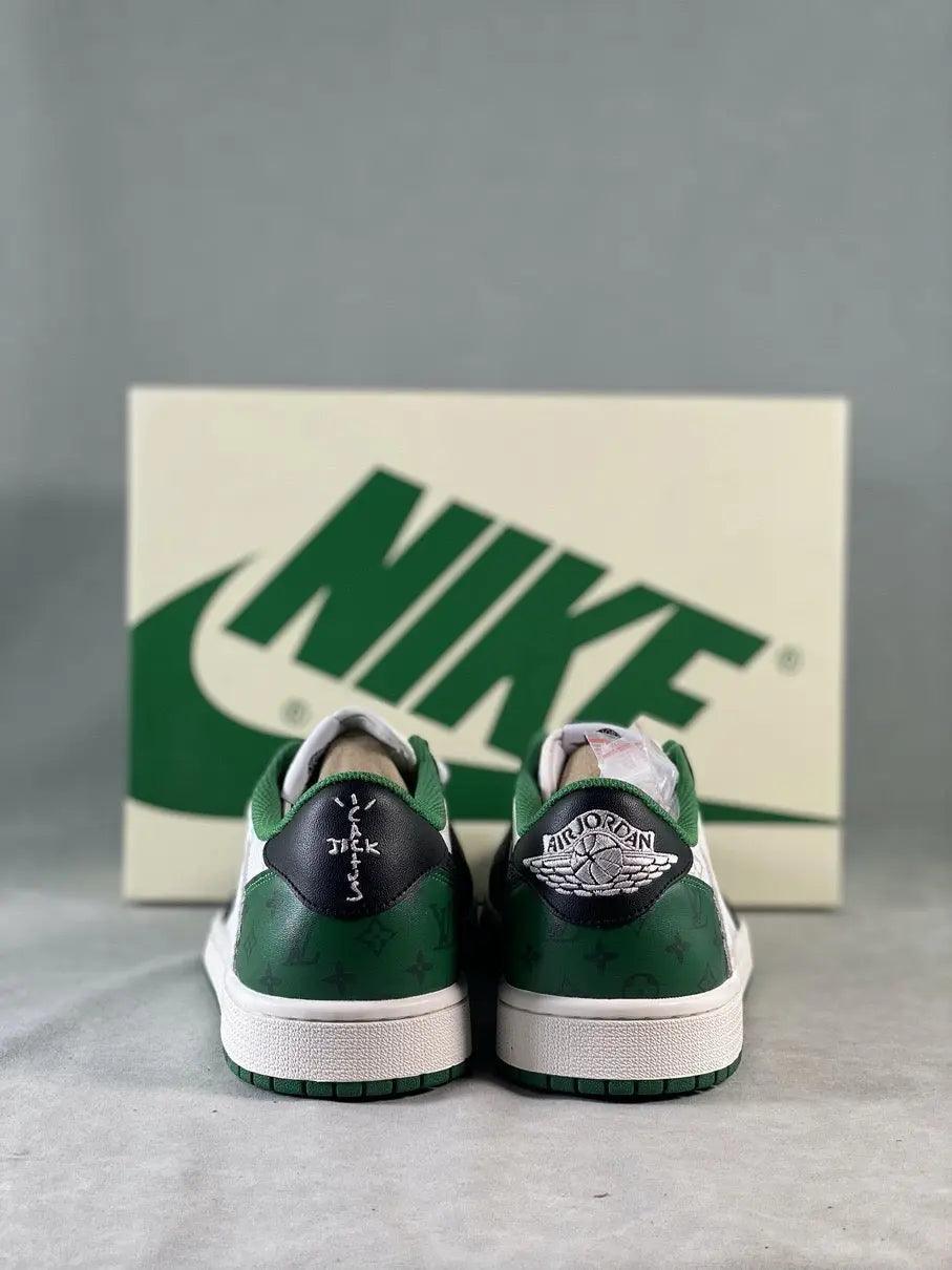Custom Fragment x LV TS x Air Jordan 1 Low DM7866-318 - sneakerhillcom