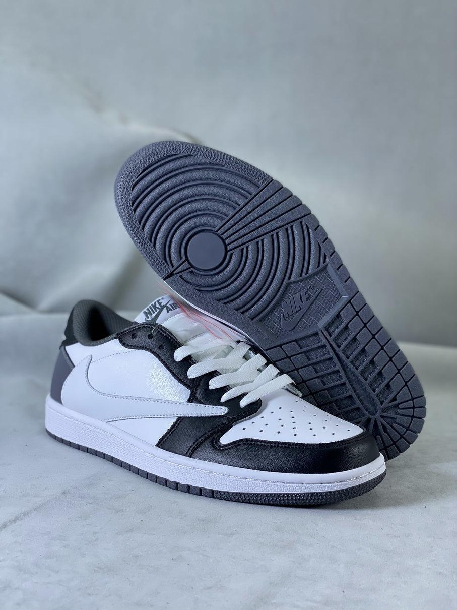 Custom Fragment x LV TS x Air Jordan 1 Low Reverse Mocha - sneakerhillcom