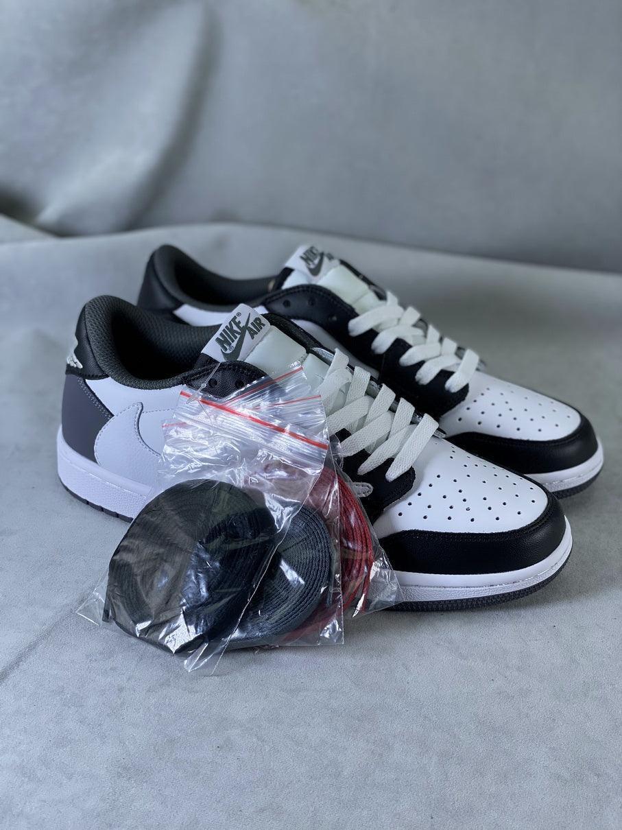 Custom Fragment x LV TS x Air Jordan 1 Low Reverse Mocha - sneakerhillcom