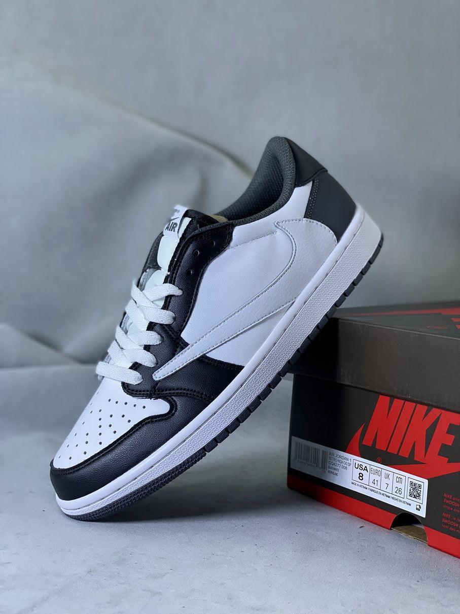 Custom Fragment x LV TS x Air Jordan 1 Low Reverse Mocha - sneakerhillcom