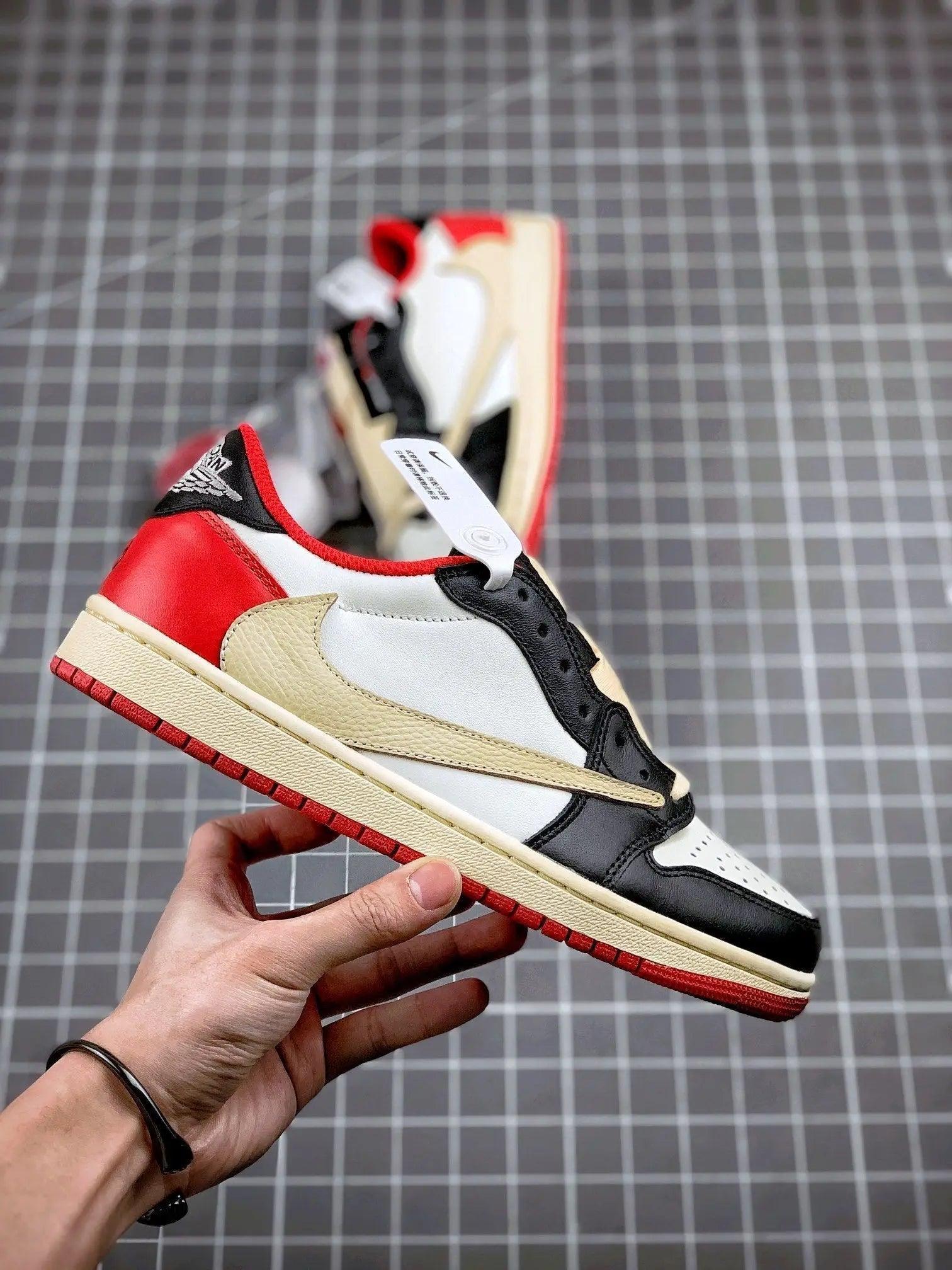 Custom Fragment x TS x Air Jordan 1 Low - sneakerhillcom