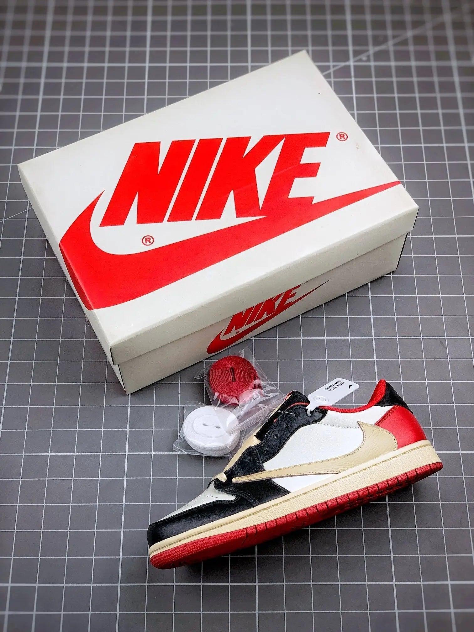 Custom Fragment x TS x Air Jordan 1 Low - sneakerhillcom