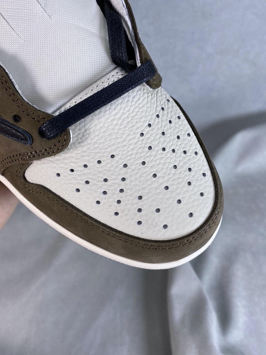 Custom Fragment x Travis Scott x Air Jordan 1 Low CQ4277-990 - sneakerhillcom