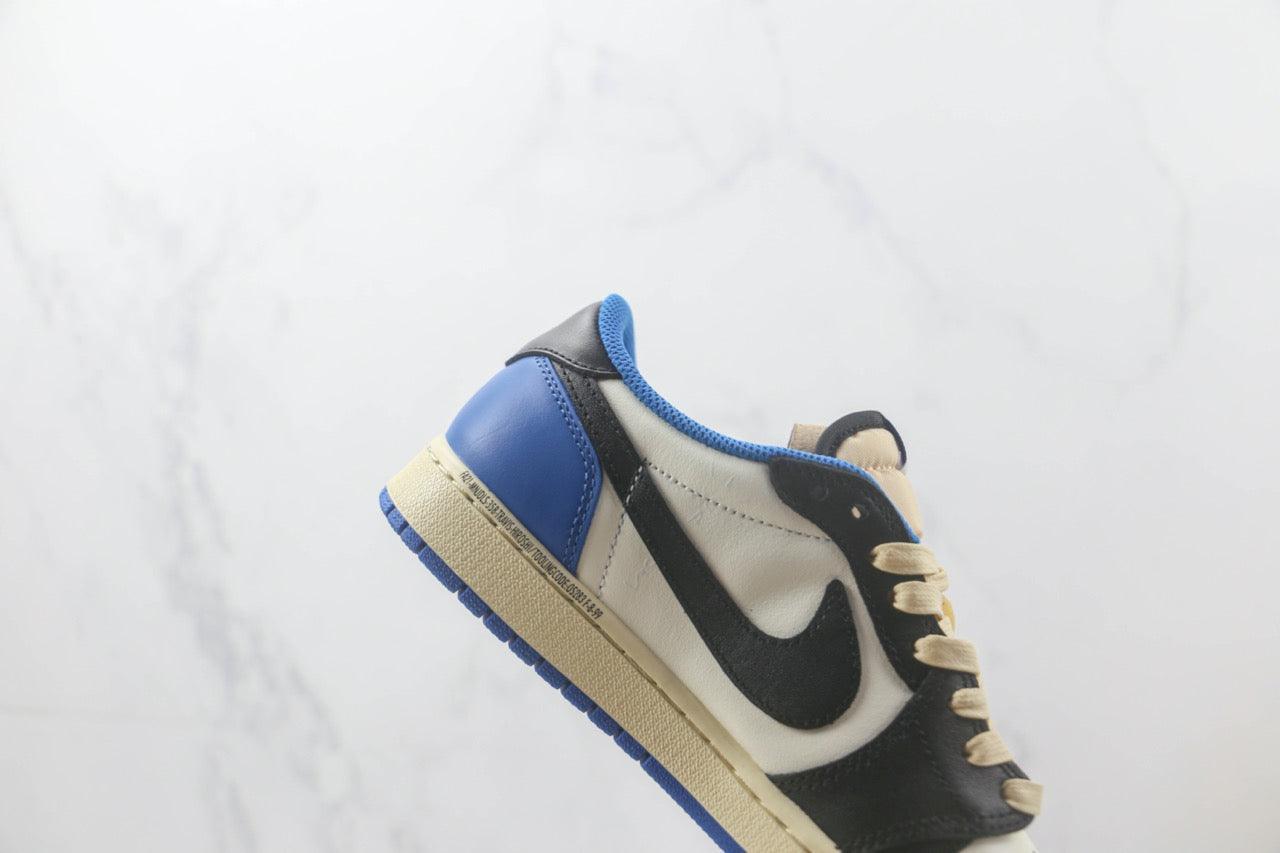 Custom Fragment x Travis Scott x Air Jordan 1 Low DM7866 140 - sneakerhillcom