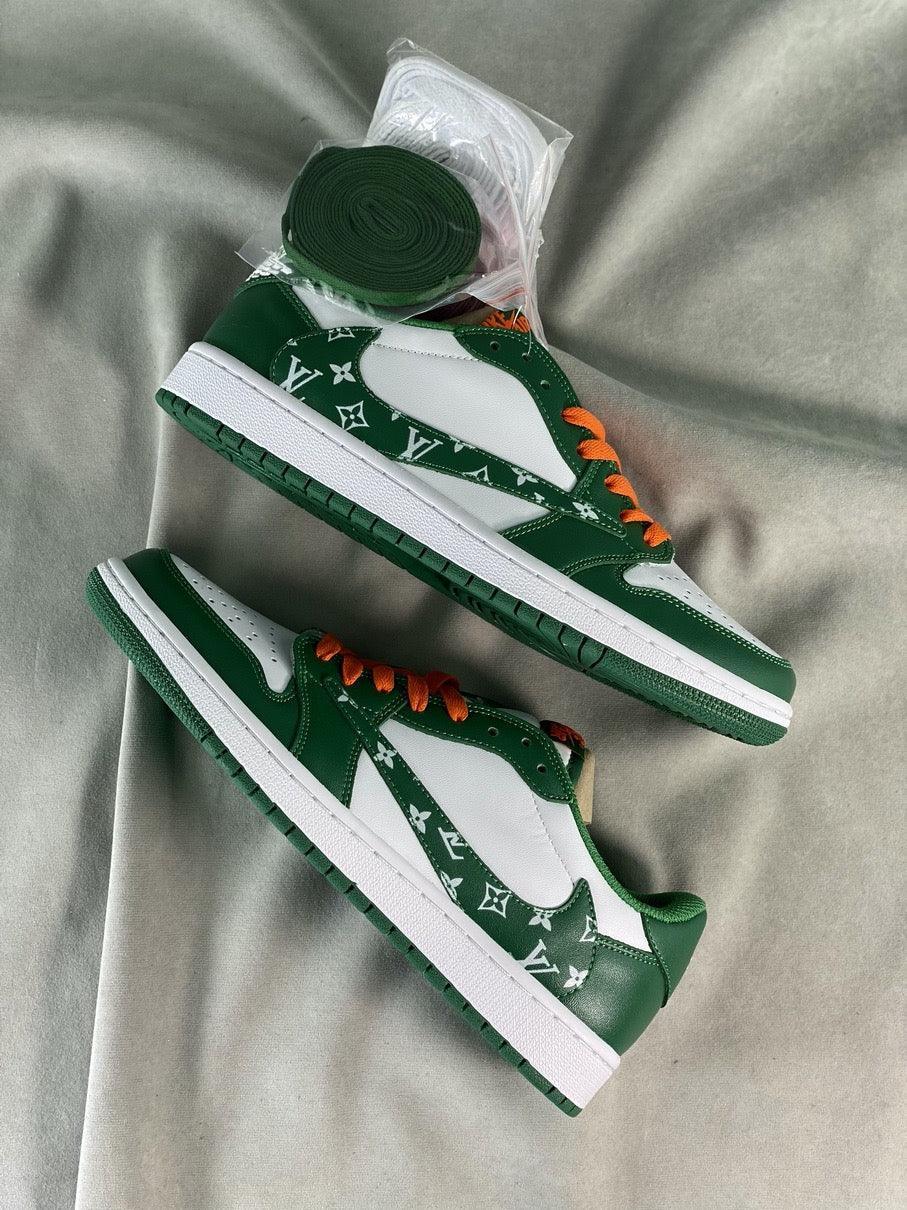 Custom Fragment x Travis Scott x Air Jordan 1 Low DM7866-885 - sneakerhillcom