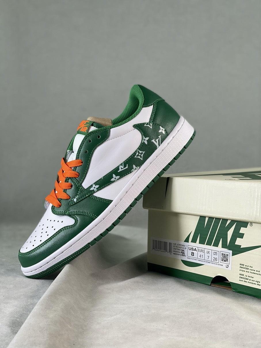 Custom Fragment x Travis Scott x Air Jordan 1 Low DM7866-885 - sneakerhillcom