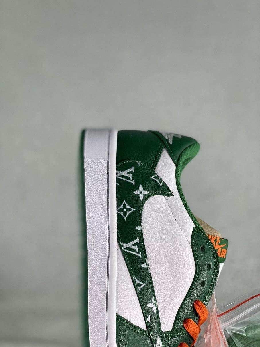 Custom Fragment x Travis Scott x Air Jordan 1 Low DM7866-885 - sneakerhillcom