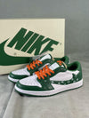Custom Fragment x Travis Scott x Air Jordan 1 Low DM7866-885 - sneakerhillcom