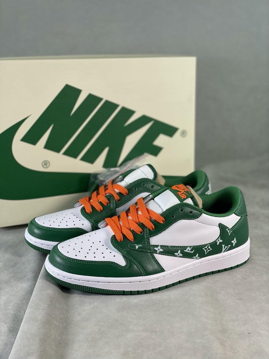 Custom Fragment x Travis Scott x Air Jordan 1 Low DM7866-885 - sneakerhillcom