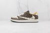 Custom Fragment x Travis Scott x Air Jordan 1 Low LV DM7866 216 - sneakerhillcom