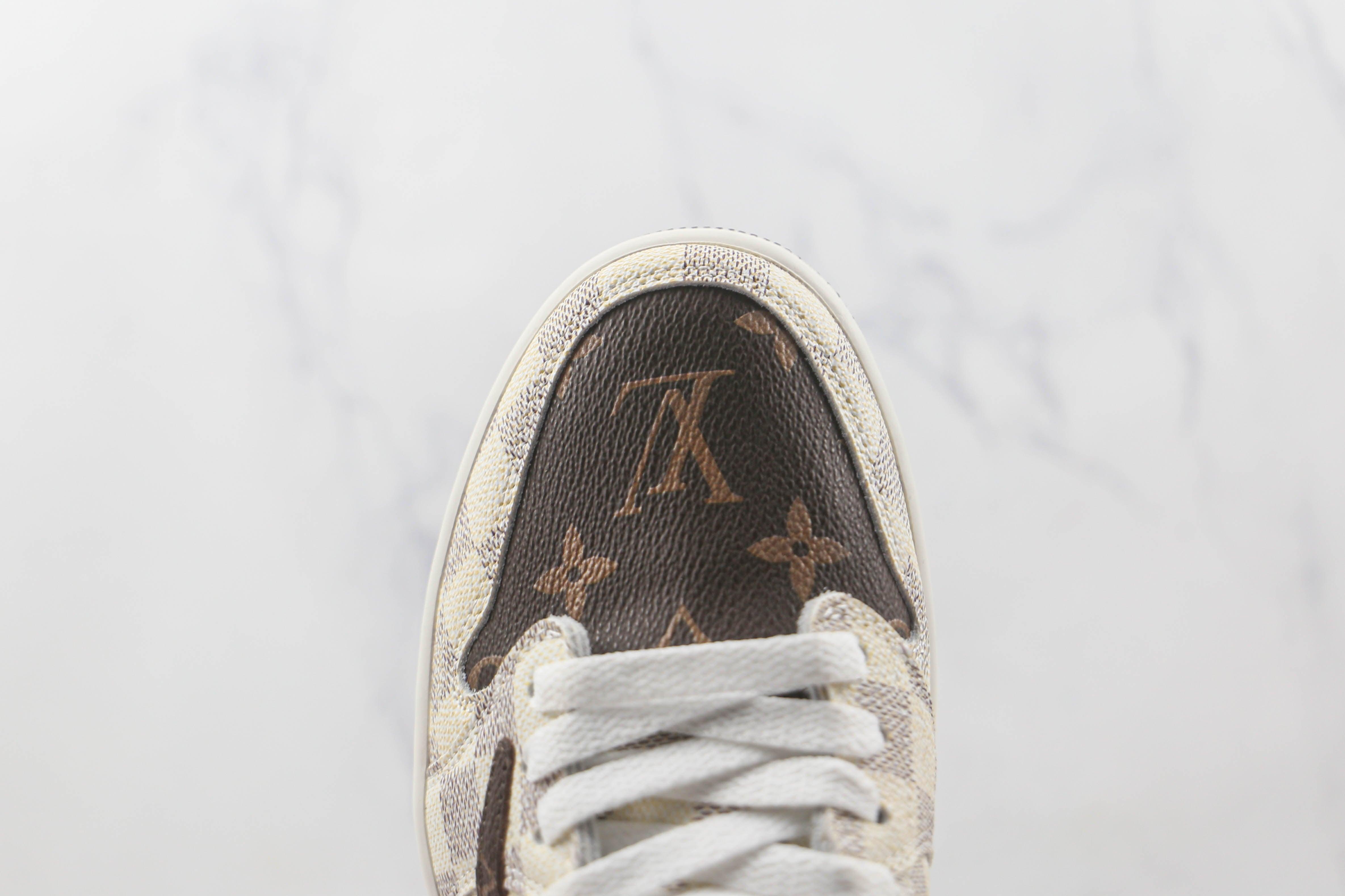 Custom Fragment x Travis Scott x Air Jordan 1 Low LV - sneakerhillcom