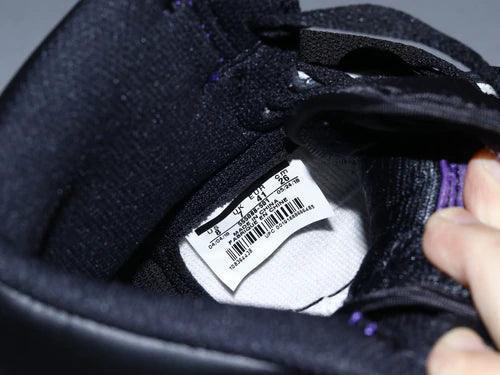 Custom - Jordan 1 High Q AJ1 Purple Toe UNISEX ( Customs And Box ), Jordan 1 Sneakers FREE SHIPPING - sneakerhillcom