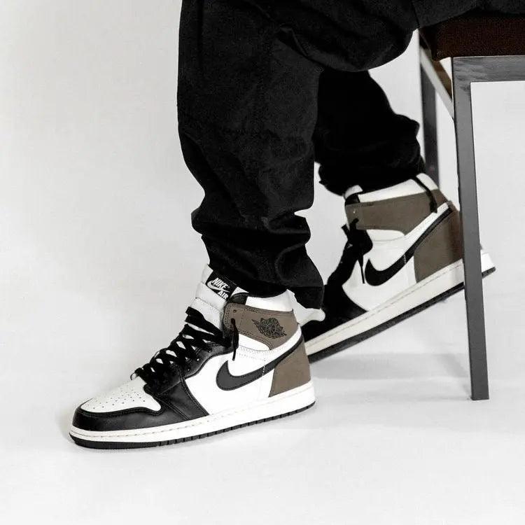 Custom Jordan 1 Retro High Dark Mocha High Q - sneakerhillcom