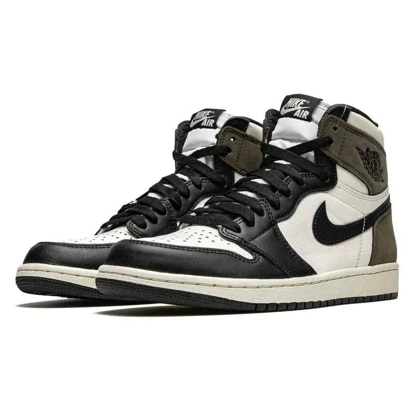 Custom Jordan 1 Retro High Dark Mocha High Q - sneakerhillcom
