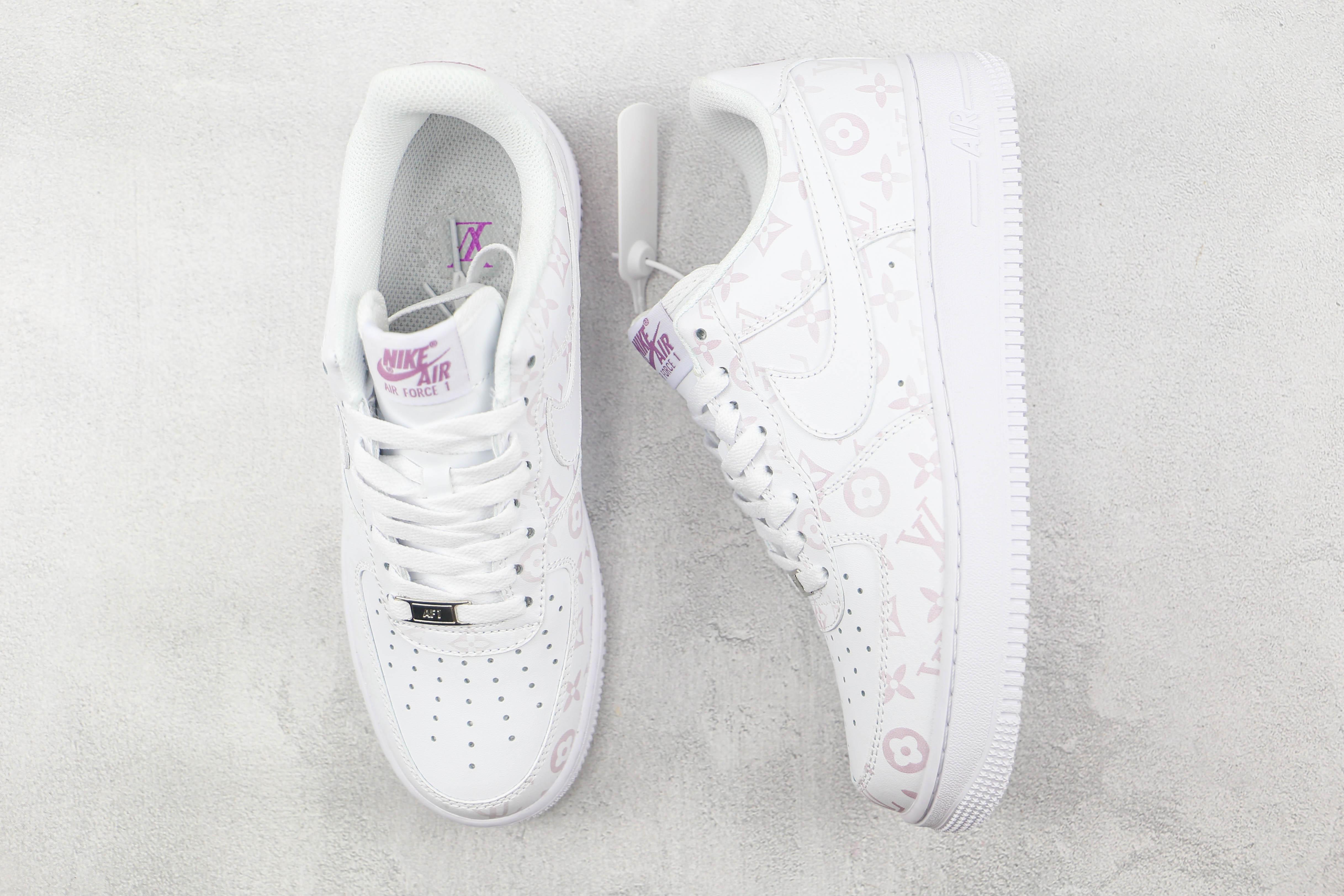 Custom LV Air Force 1 Heat Sensing CW2288 121 - sneakerhillcom