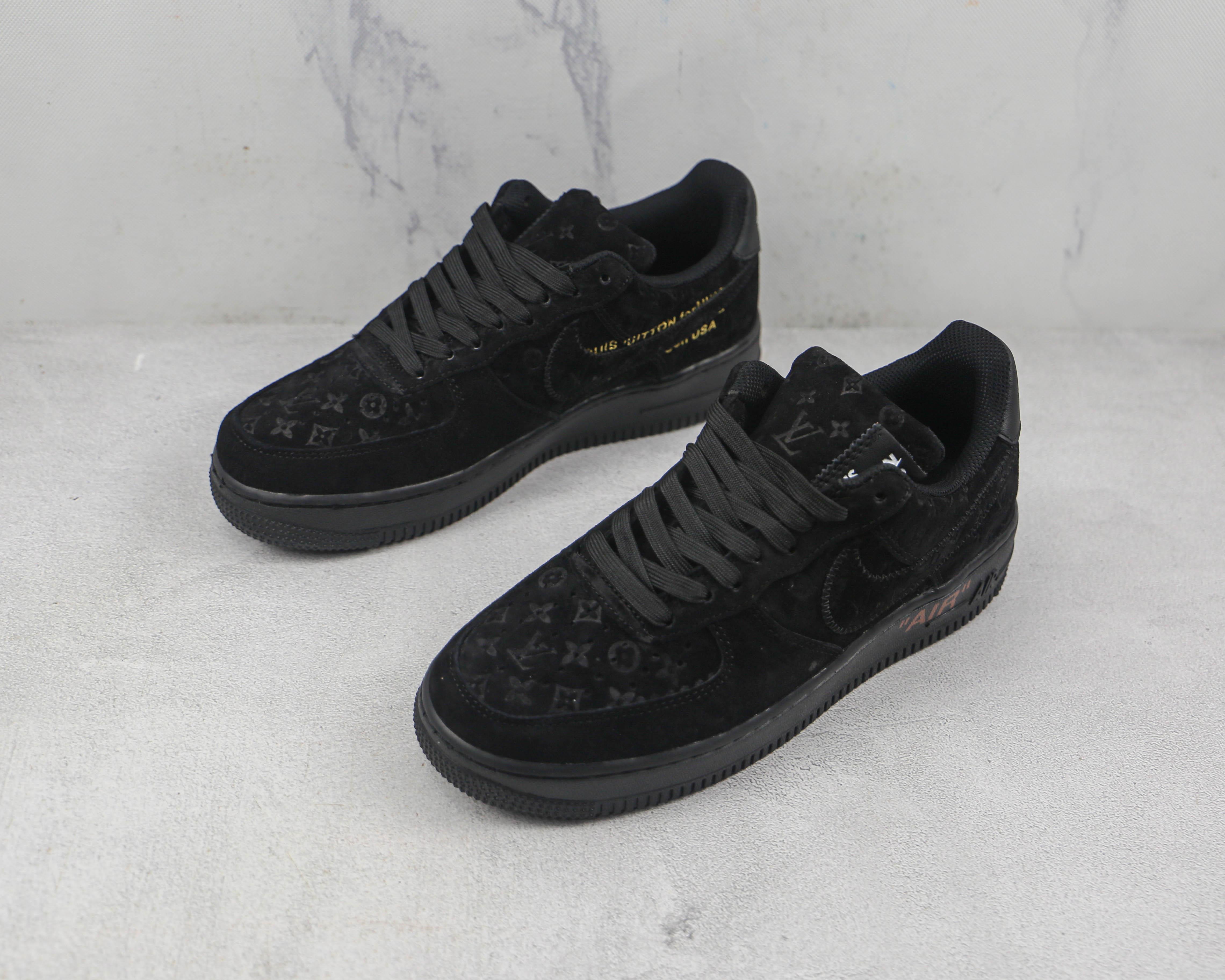 Custom LV x NK Air Force Monogram - sneakerhillcom