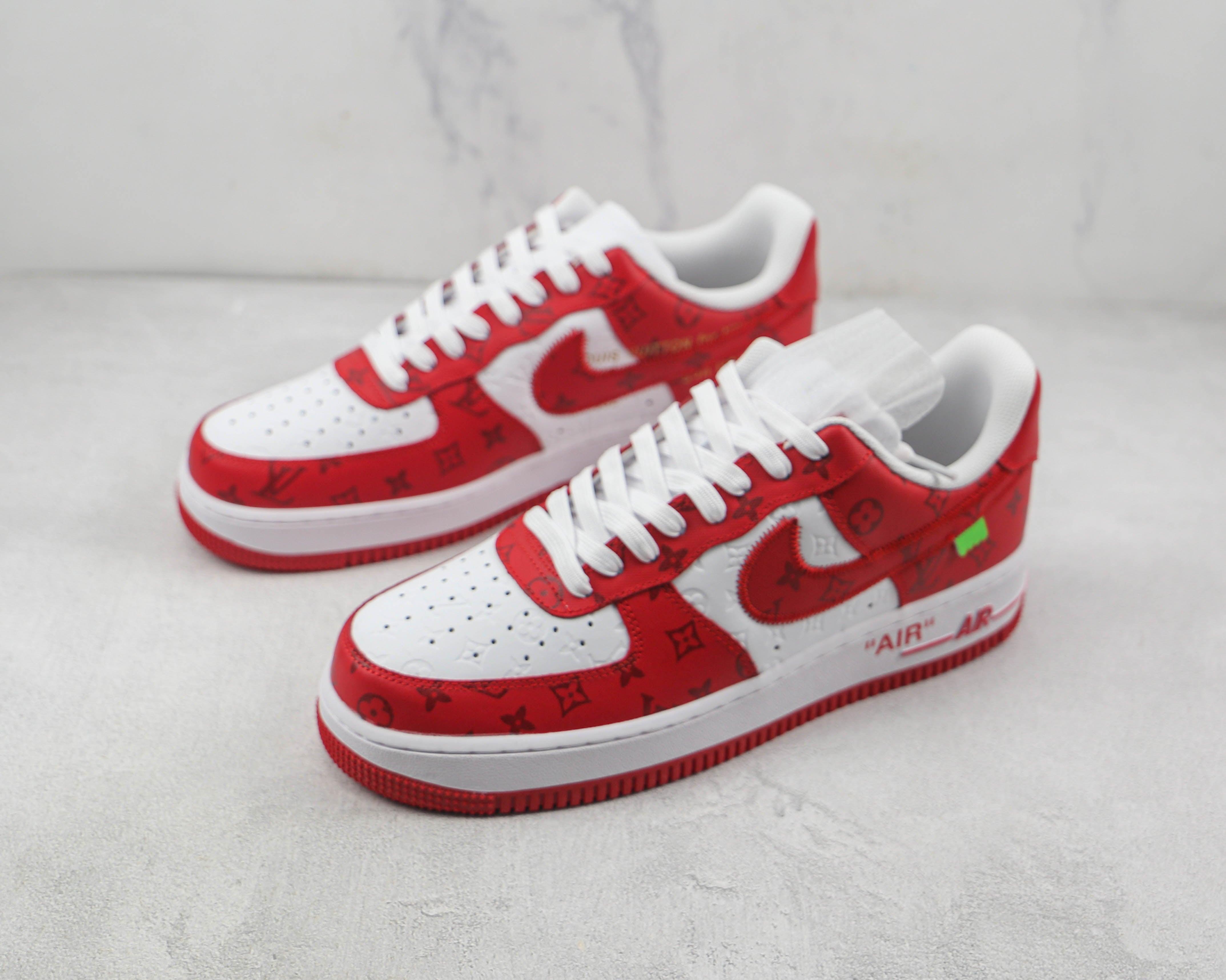 Custom LV x NK Air Force Monogram - sneakerhillcom
