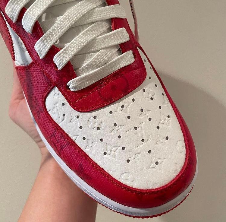 Custom LV x NK Air Force Monogram - sneakerhillcom