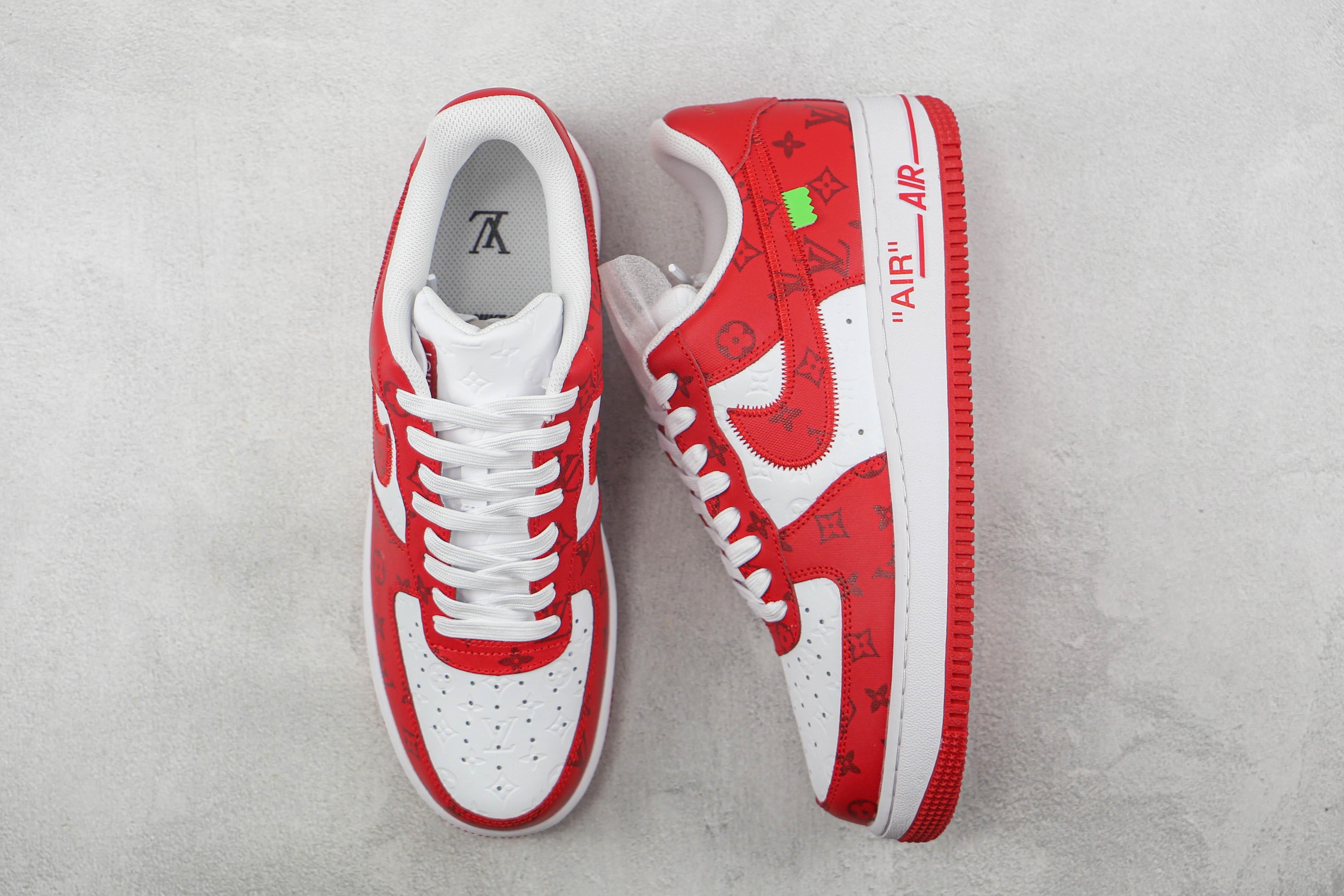 Custom LV x NK Air Force Monogram - sneakerhillcom