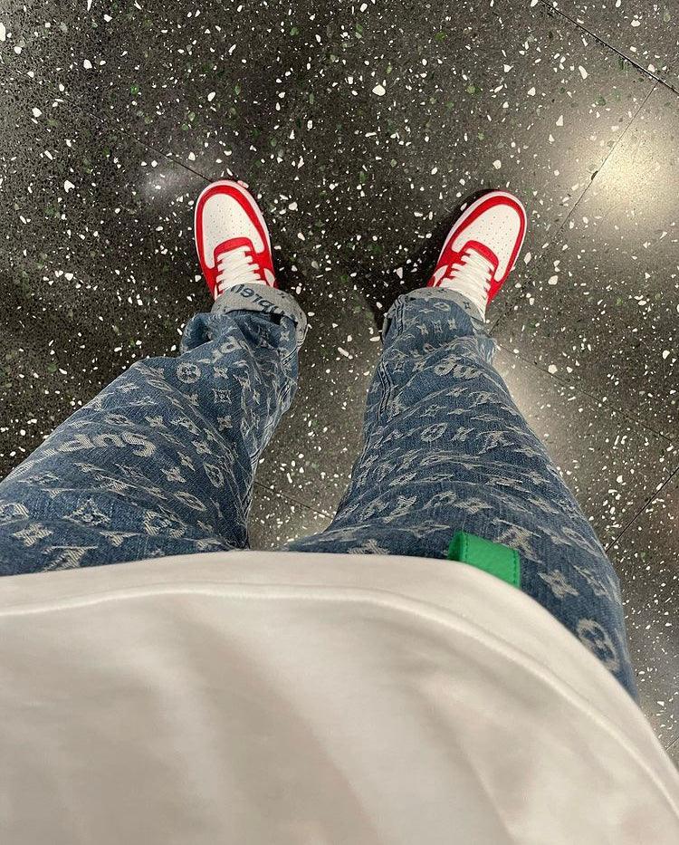 Custom LV x NK Air Force Monogram - sneakerhillcom