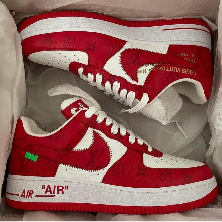 Custom LV x NK Air Force Monogram - sneakerhillcom