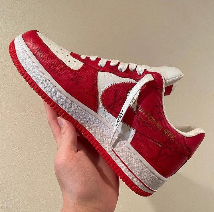 Custom LV x NK Air Force Monogram - sneakerhillcom